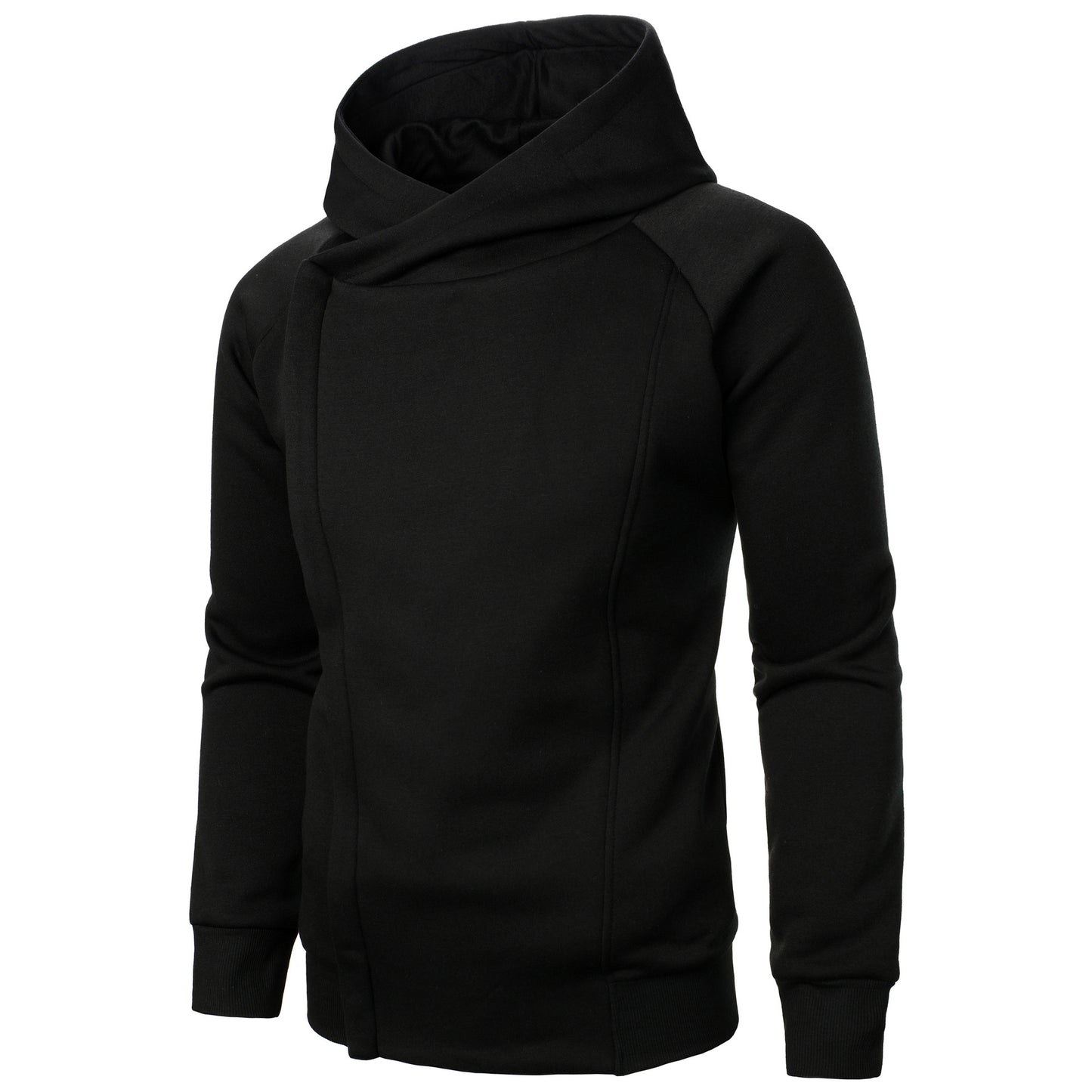 Men's Side Zipper Hooded Sweater