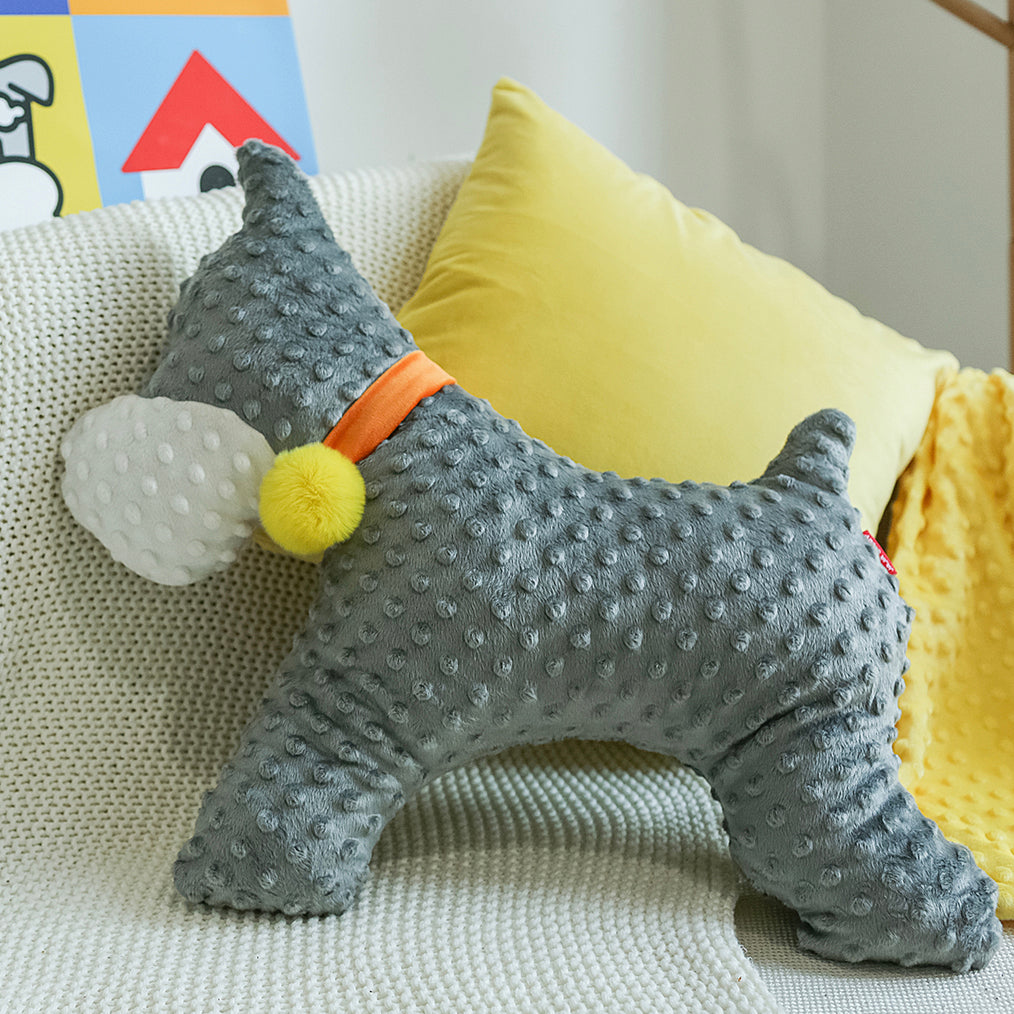 Schnauzer Pillow Baby Comfort Doll Gift