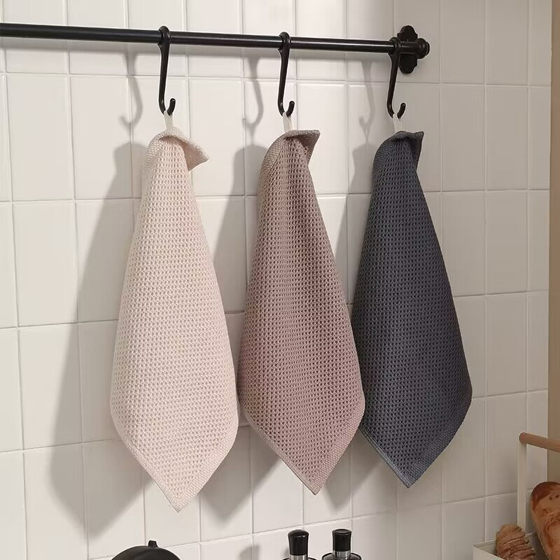 Honeycomb Pure Cotton Face Washing Absorbent Towel