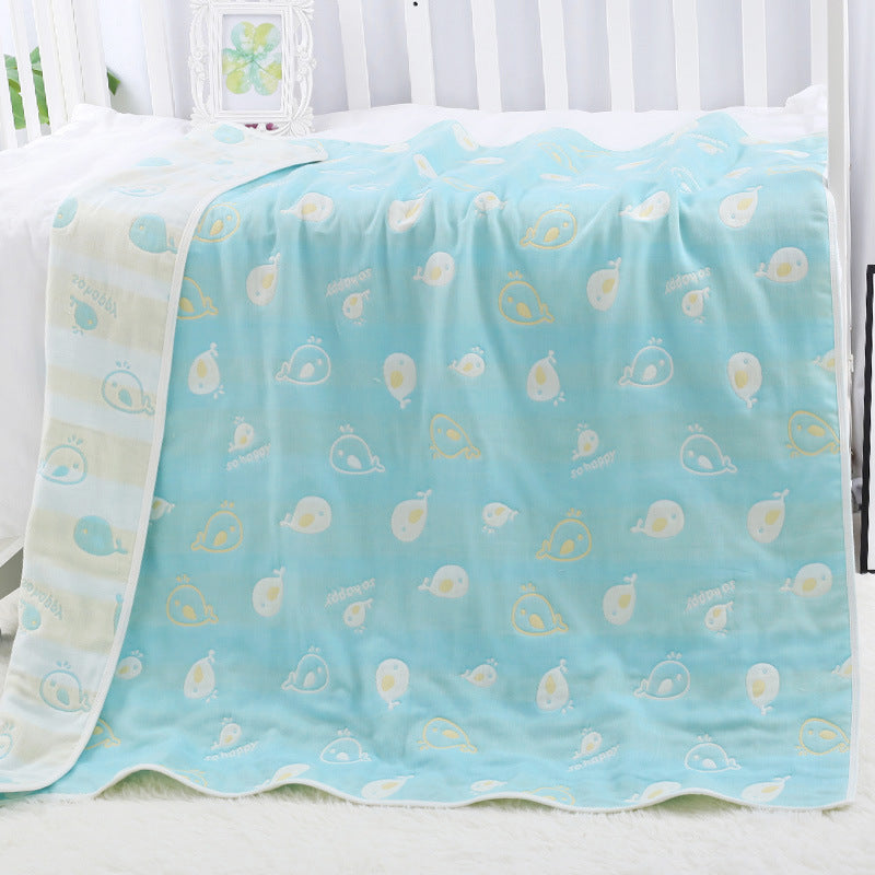 Printing Gauze Bath Towel Baby Blanket Quilt