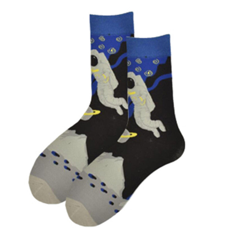 Mid-calf Hip Hop Cotton Sock