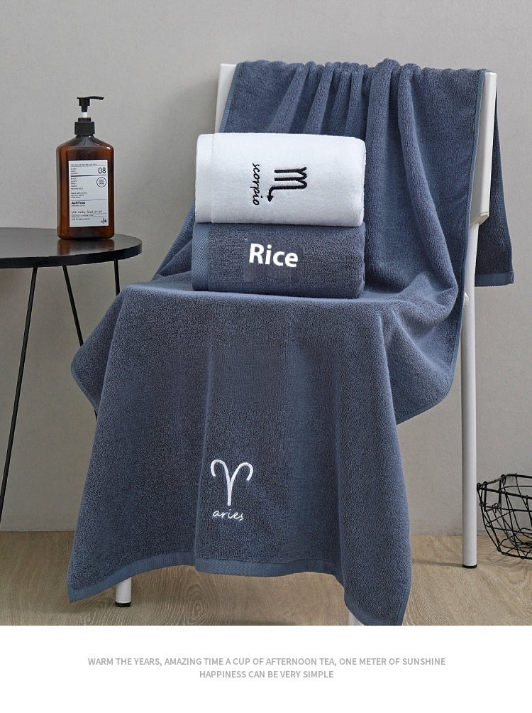 Cotton Constellation Towels Cotton Suit - Horoscope Towels