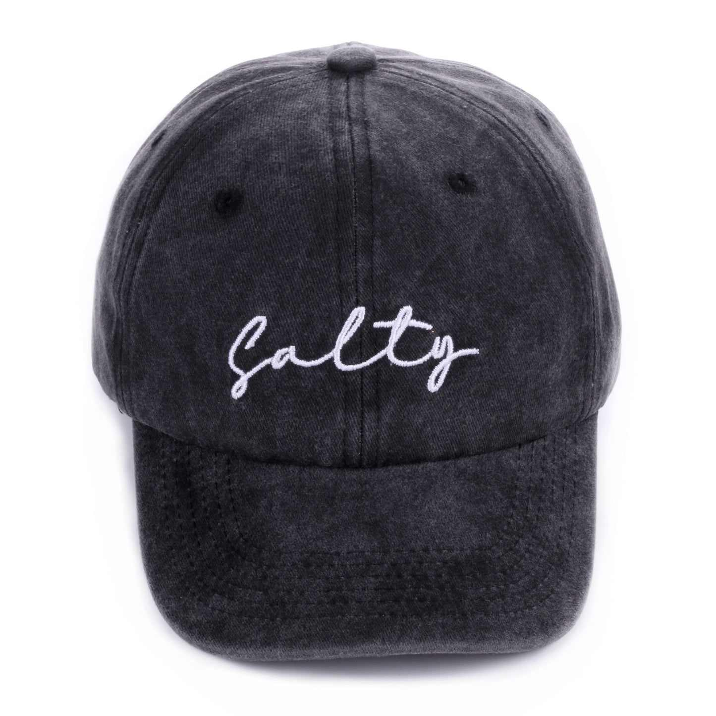 Ladies' Washed Cotton Baseball Cap Embroidered