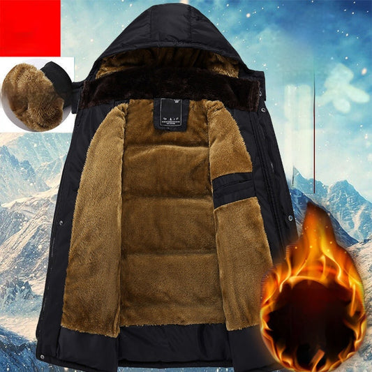 Middle-aged And Elderly Men's Cotton-padded Jacket