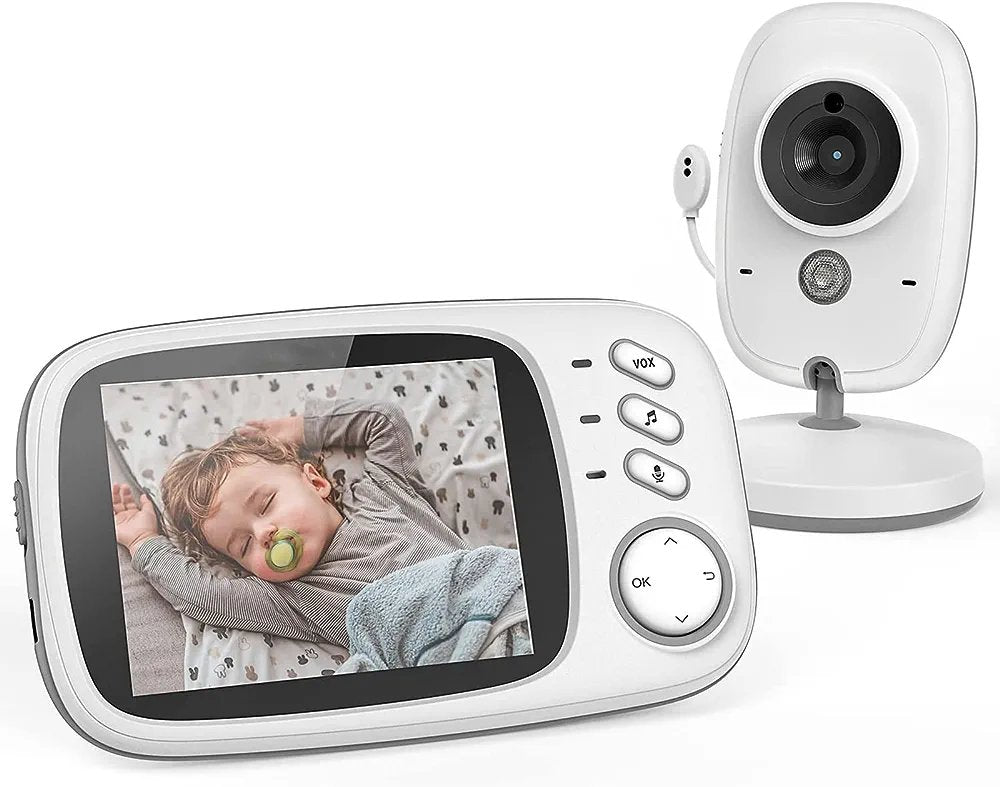 Hridz VB603 Video Baby Monitor 2.4G Wireless With 3.2 Inches LCD