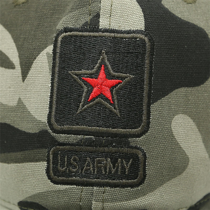 Camouflage-shaded baseball cap