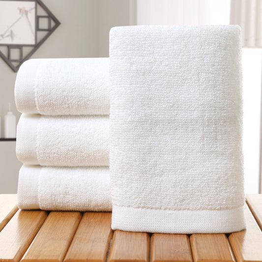 White towel for foot massage, hand towel