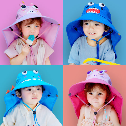 Children's Sun-proof Bucket Hat Outdoor Sun Hat