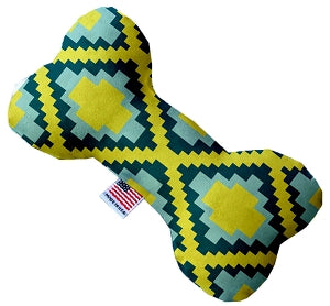 Yellow Southwest 6 inch Bone Dog Toy