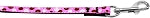 Confetti Dots Nylon Collar Bright Pink 3/8 wide 6ft Lsh