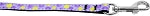 Confetti Dots Nylon Collar Lavender 3/8 wide 6ft Lsh