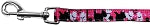 Plaid Pups Nylon Ribbon Pet Leash 5/8 inch wide 6Ft Lsh