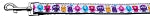 Monsters Nylon Ribbon Dog Collars 1 wide 4ft Leash