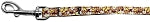 Autumn Leaves Nylon Ribbon Pet Leash 3/8 inch wide 6Ft Lsh