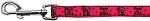 Girls Rock Nylon Ribbon Pet Leash 5/8 inch wide 6Ft Lsh