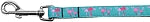 Pink Flamingos Nylon Ribbon Pet Leash 5/8 inch wide 6Ft Lsh