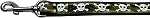 Camo Skulls Nylon Dog Leashes 4 Foot Leash