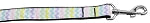 Spring Chevron Nylon Dog Leash 1 wide 4ft Lsh