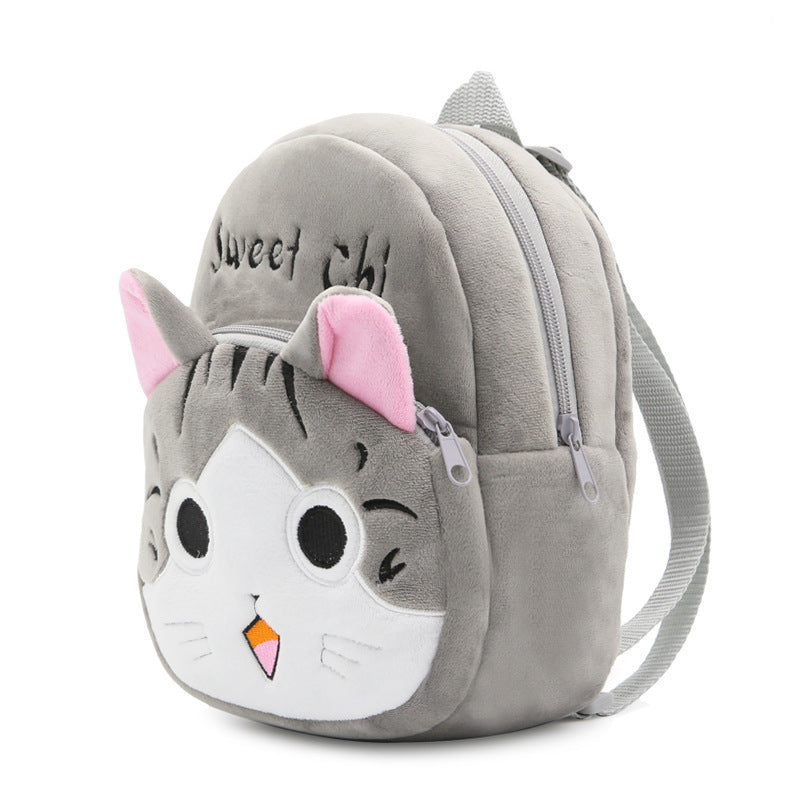 Cute Children Sweet Cat Schoolbag Preschool Baby Book