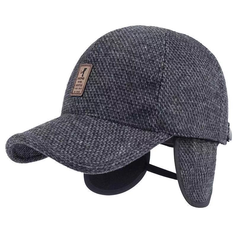 Wool cashmere baseball cap