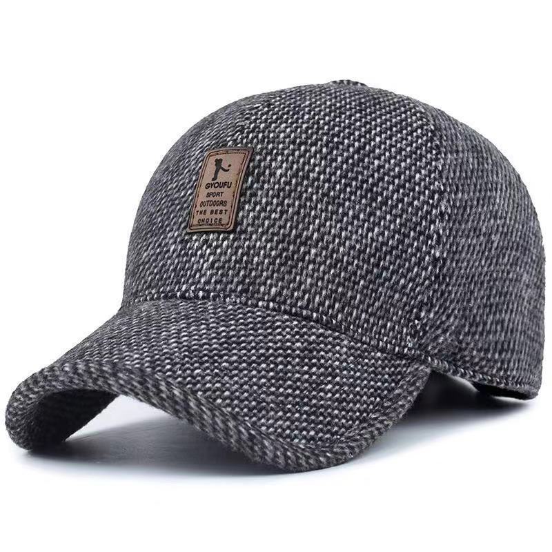 Wool cashmere baseball cap