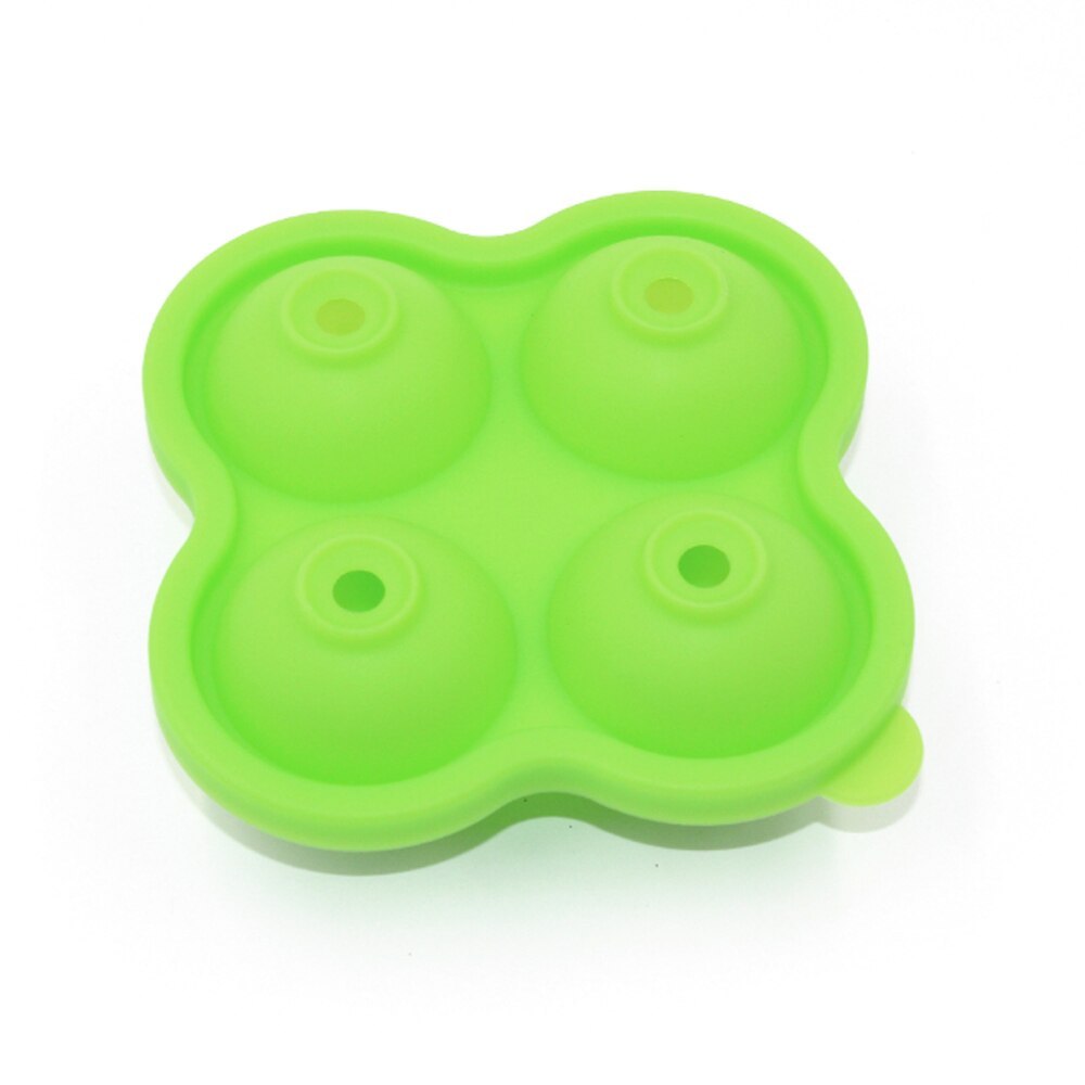 Four-format silicone ice hockey mold