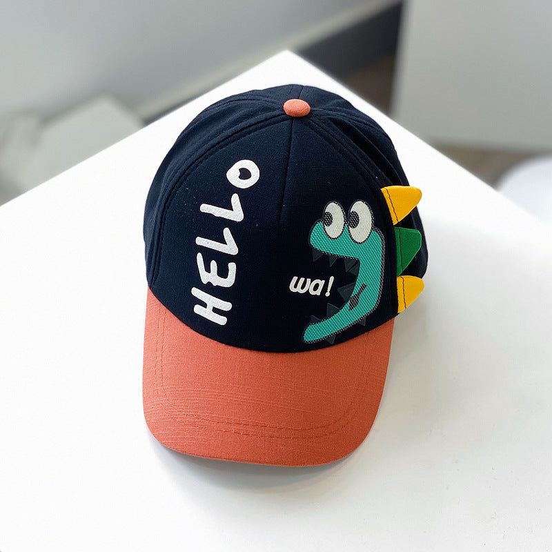 Children's Cartoon Color Matching Baseball Cap