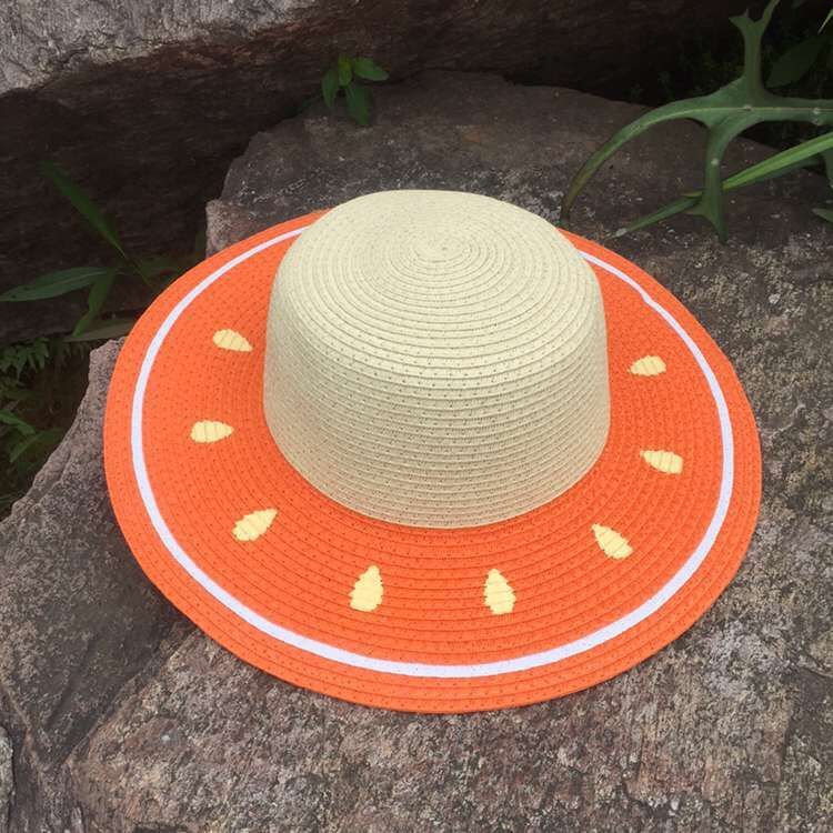 Straw Hat Parent-Child Hat Watermelon Sun Shade Sun Hat