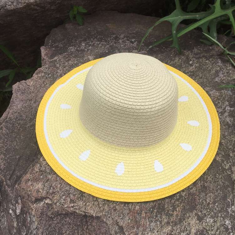 Straw Hat Parent-Child Hat Watermelon Sun Shade Sun Hat