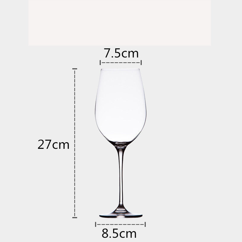 One-piece Crystal Glass Red Wine Glass