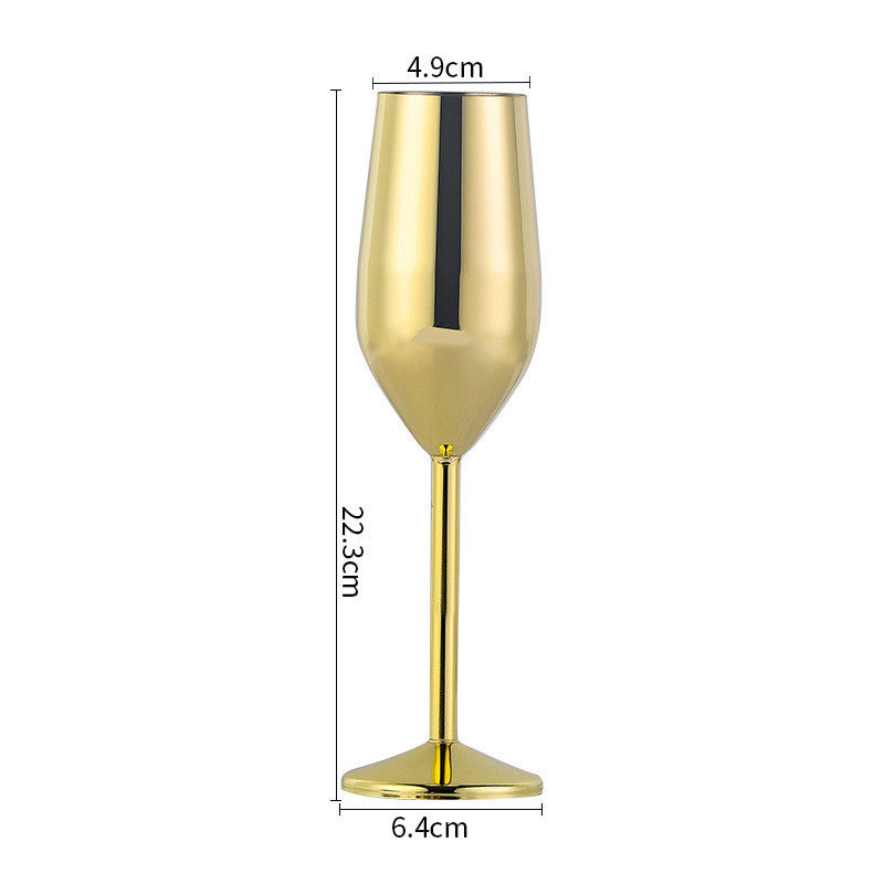 Retro Wine Glass With Tulip Glass