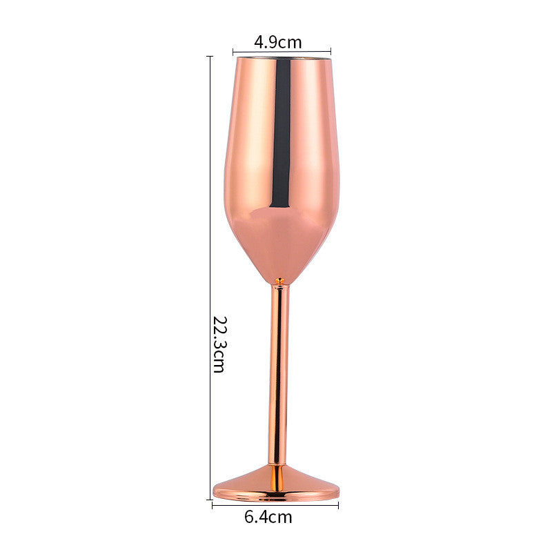 Retro Wine Glass With Tulip Glass