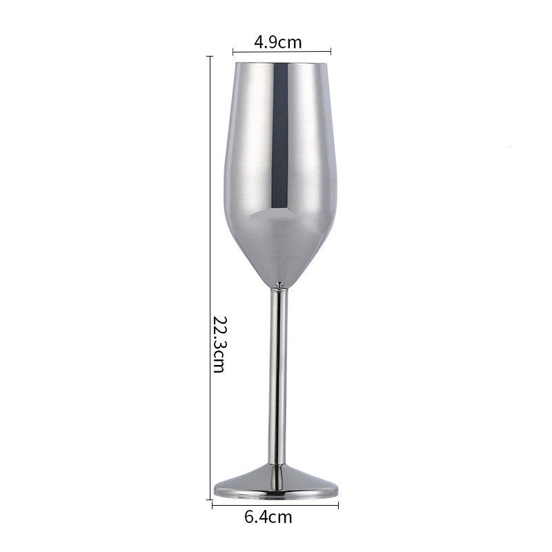 Retro Wine Glass With Tulip Glass