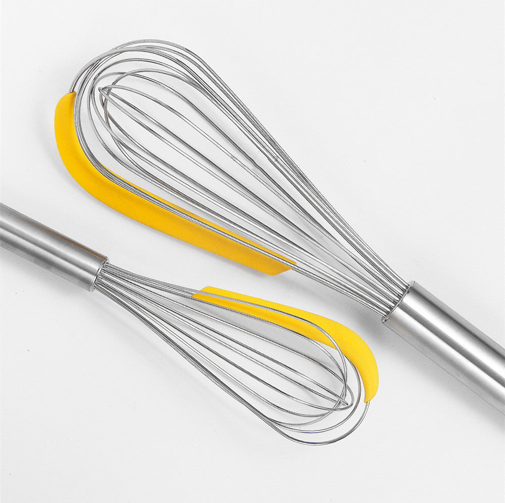 3pc Stainless Steel Balloon Wire Whisk Manual Egg Beater Mixer Baking Utensil Milk Cream Butter Whisk Mixer Cooking Gadgets