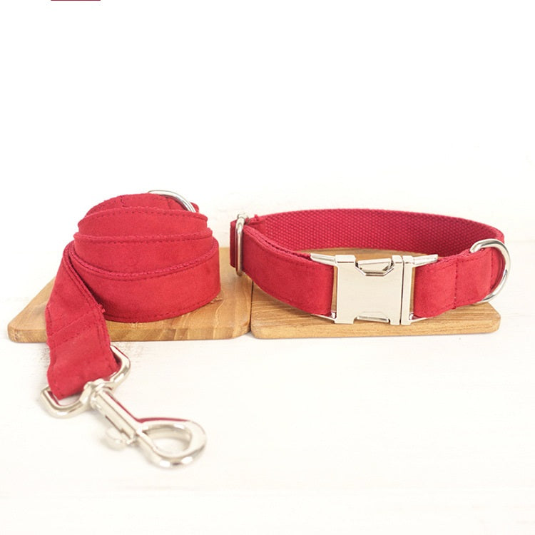 Pet Traction Collar Dog Collar, Bow and Leash