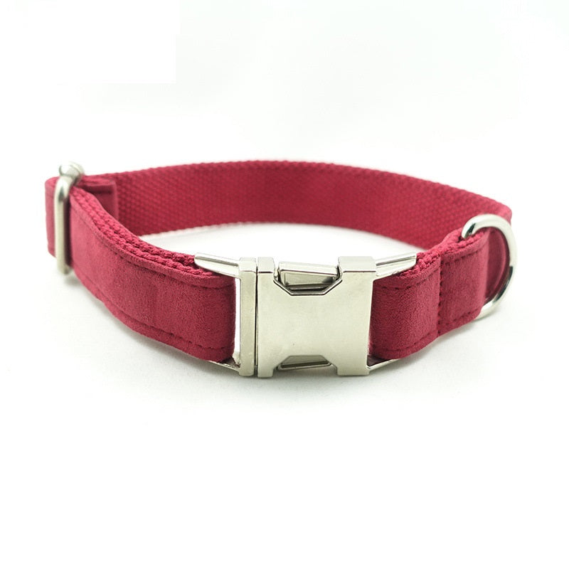 Pet Traction Collar Dog Collar, Bow and Leash