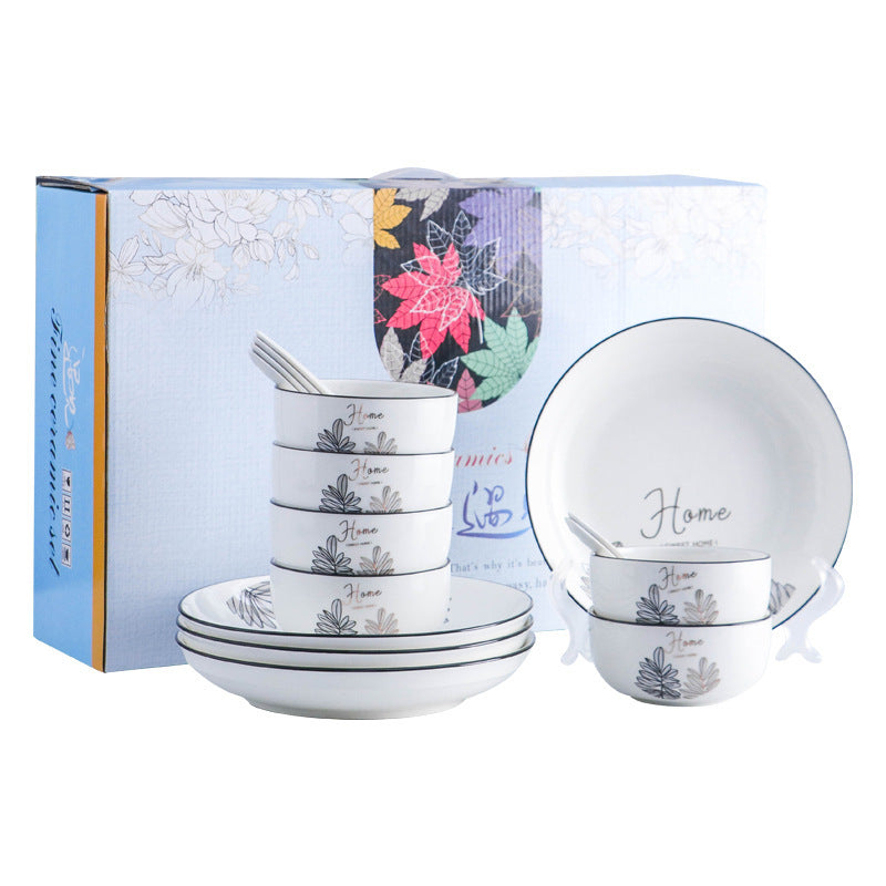 High-End Ceramic Tableware Set High-End Ceramic Tableware Set