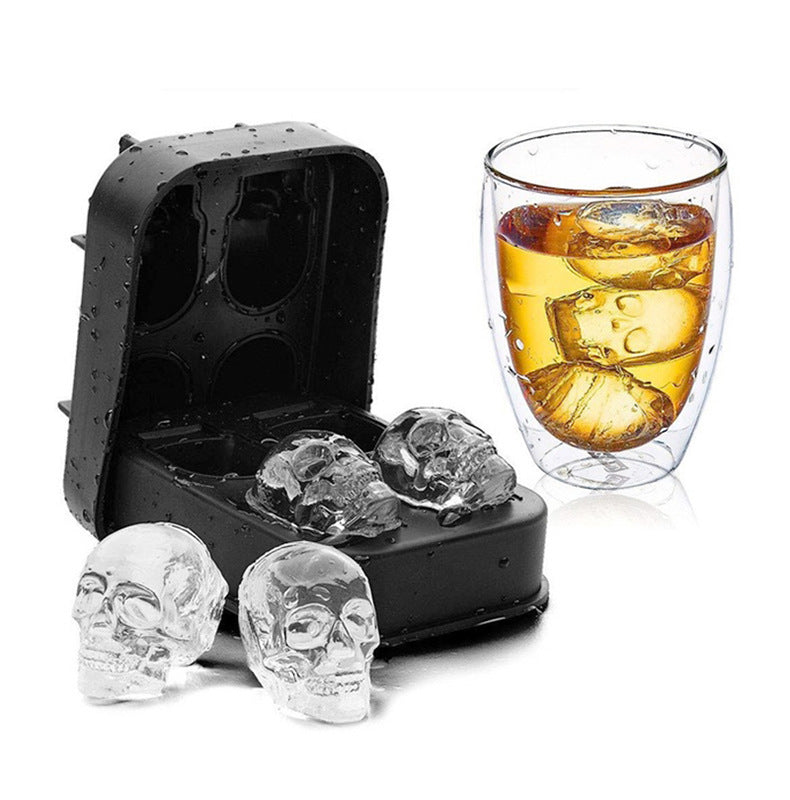 Amazon Homemade Ice Tray Mold Silicone Ice Hockey Ice Cubes