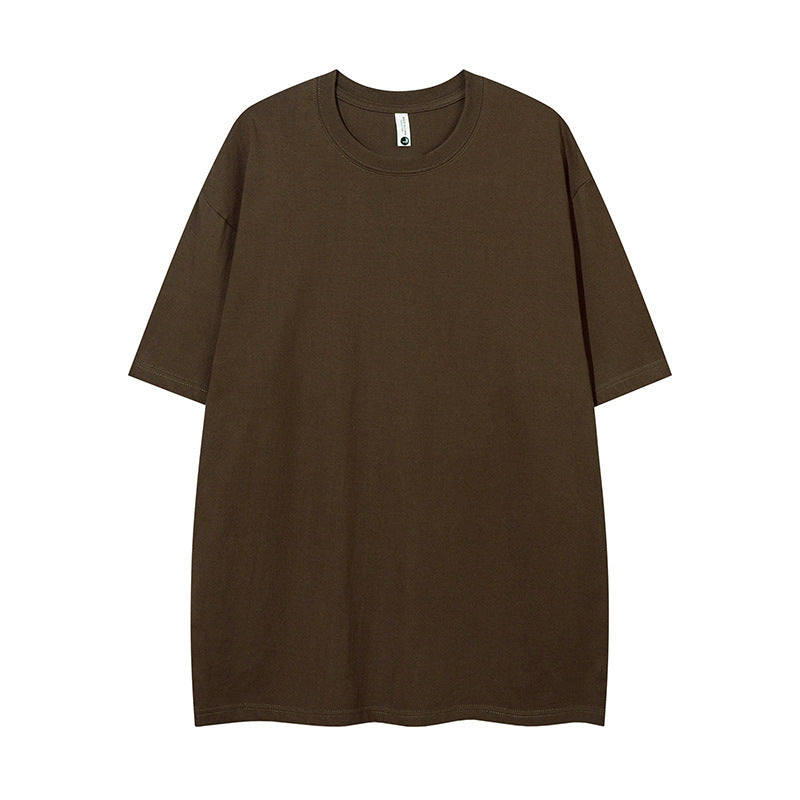 Men's Solid Color Loose-fitting Versatile Summer Top