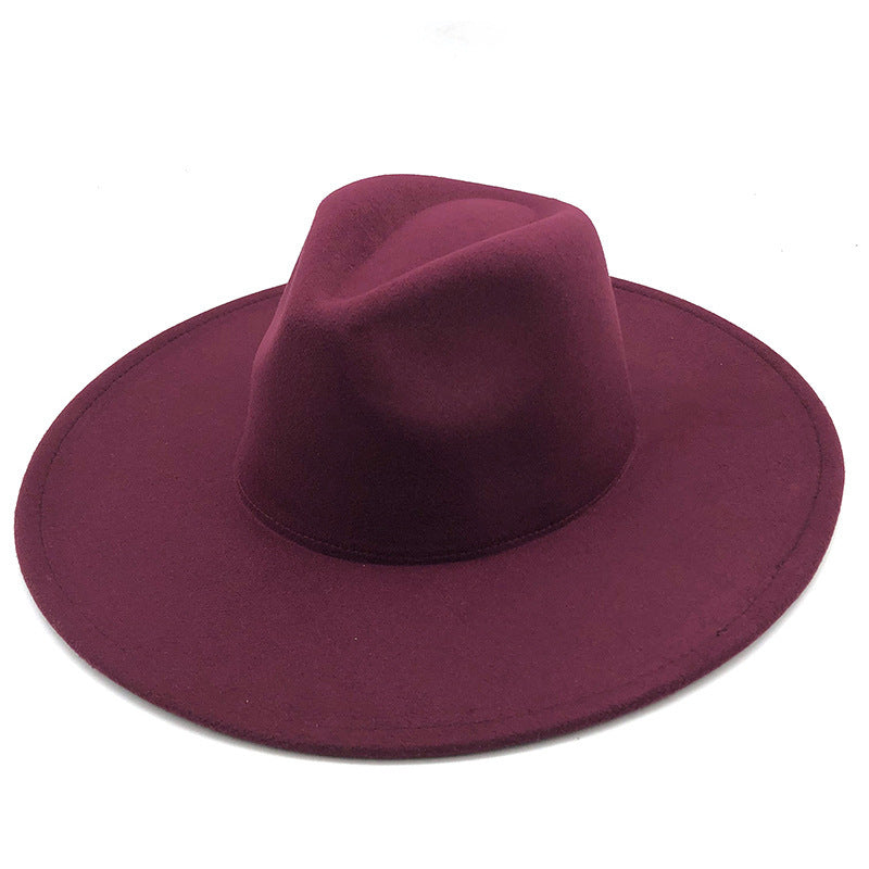 Woolen jazz hat