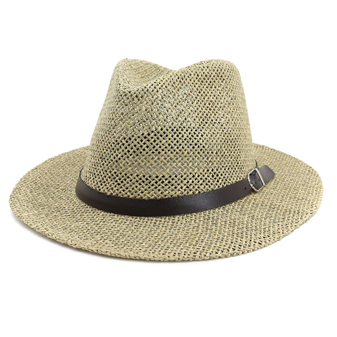 Panama Straw Hat European And American Sun Protection Summer Sun Protection Travel Beach Woven Top Hat