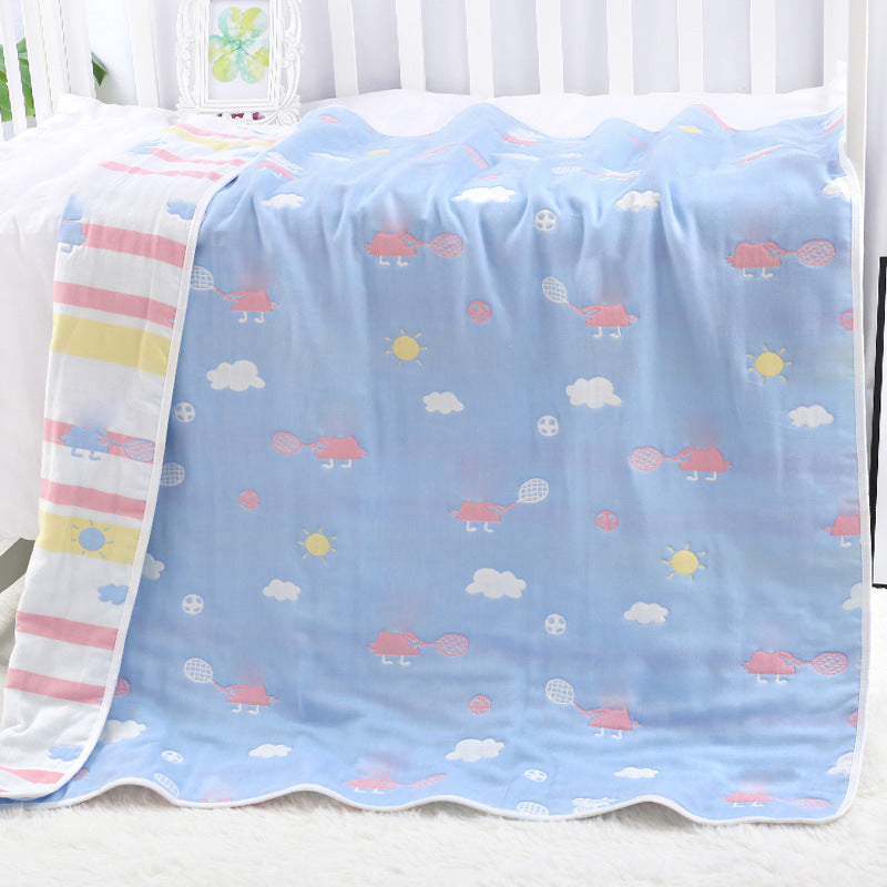 Printing Gauze Bath Towel Baby Blanket Quilt