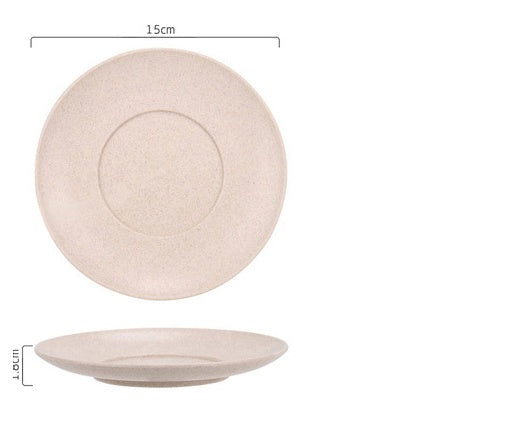 Wheat straw dish dish plate