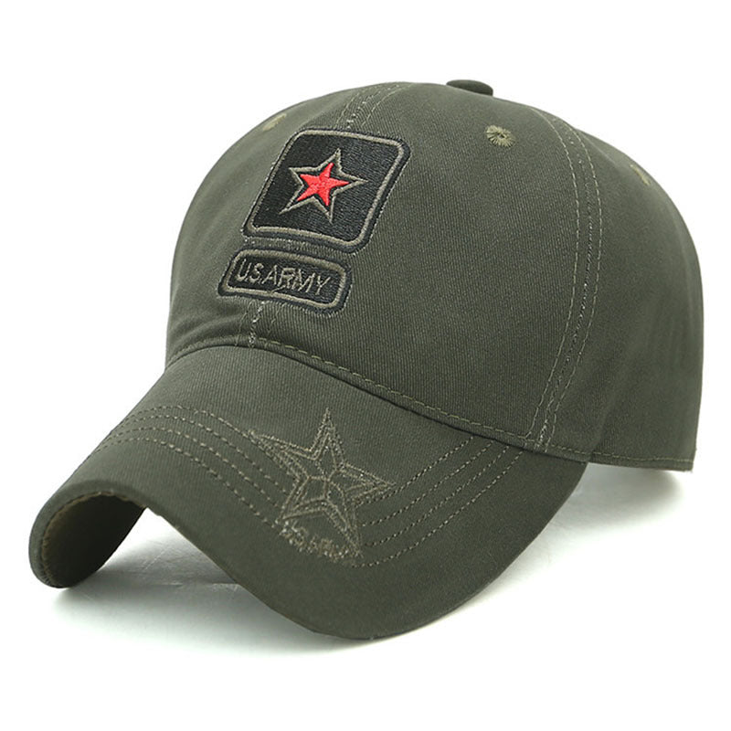 Camouflage-shaded baseball cap