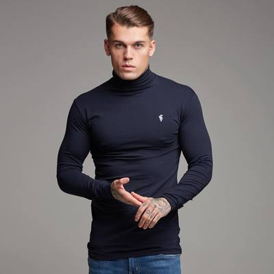 Doctor Muscle Spring Fitness Long Sleeve Men's Sports Bottom Shirt Training Tight Clothes Brothers Stretch Running Top Tide