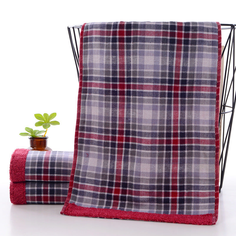 Bamboo Fiber Strawberry Towel Absorbs Water