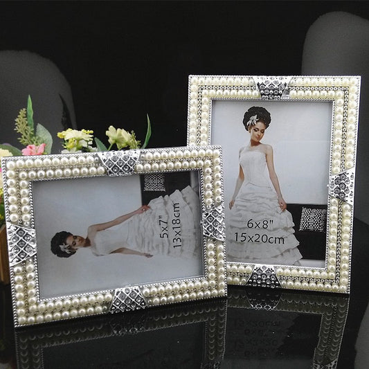 Creative Pearl Photo Frame Home Decoration