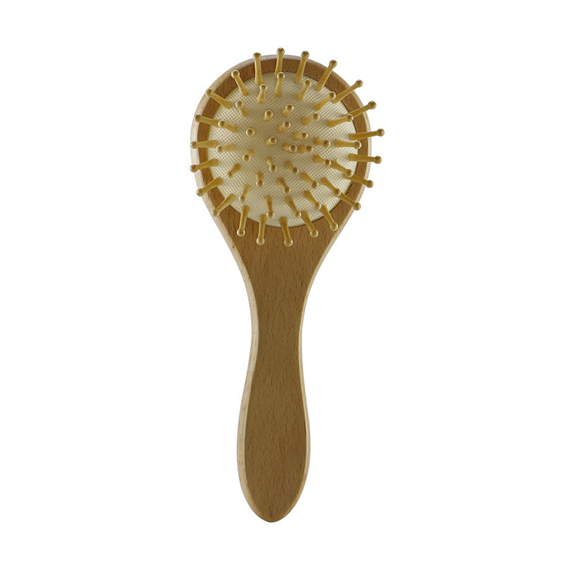 Baby Shower Round Wool Massage Brush Set