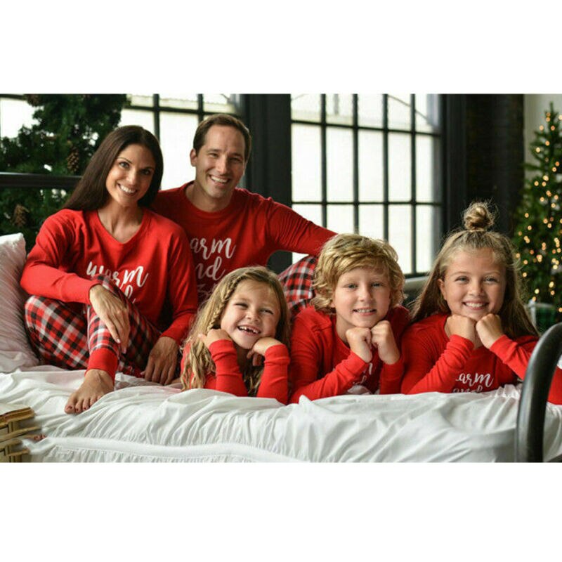 2020 Christmas Family Pajamas Set For Xmas Clothes