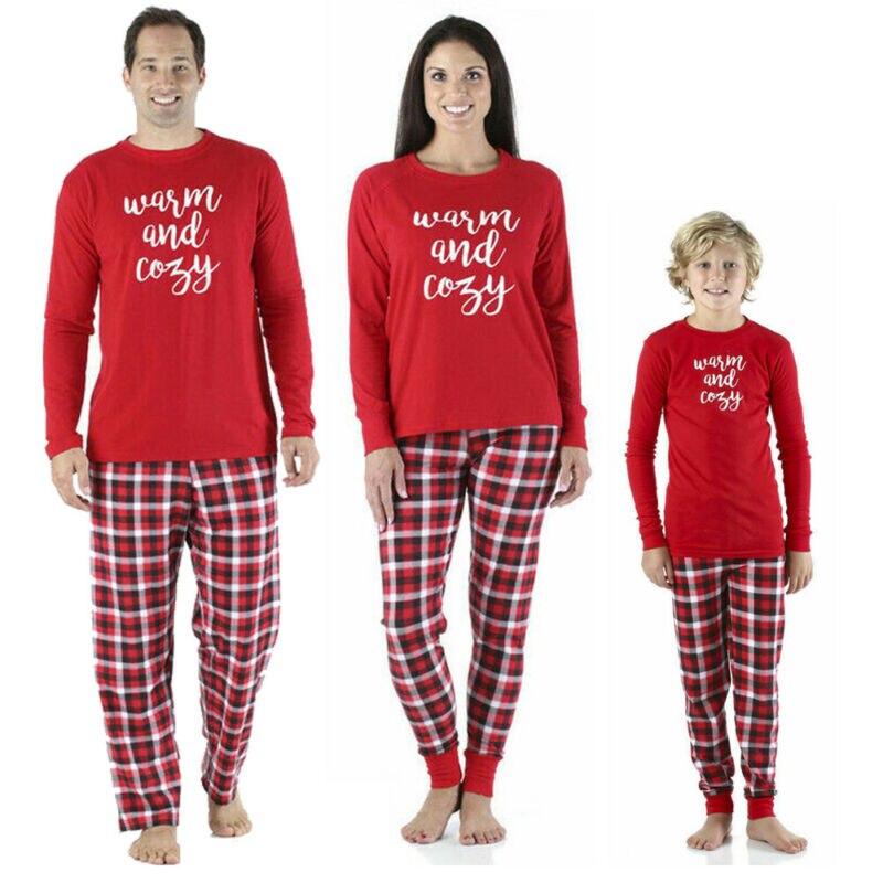 2020 Christmas Family Pajamas Set For Xmas Clothes